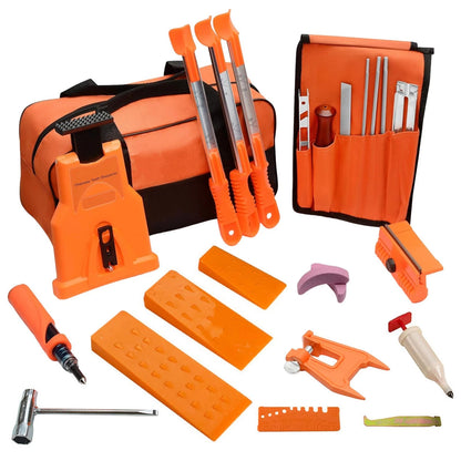 MeasuPro Chainsaw Sharpening Kit with Handy Storage Bag 20-Piece Sharpening...