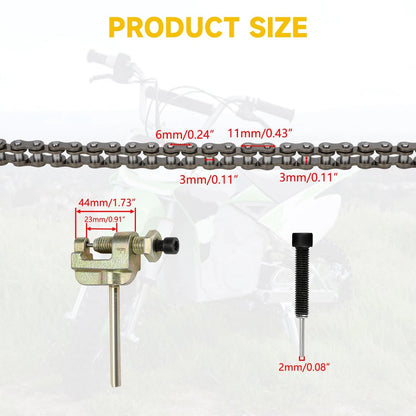 HIAORS 25H Drive Chain 132 Link Compatible with Razor 132L Breaker