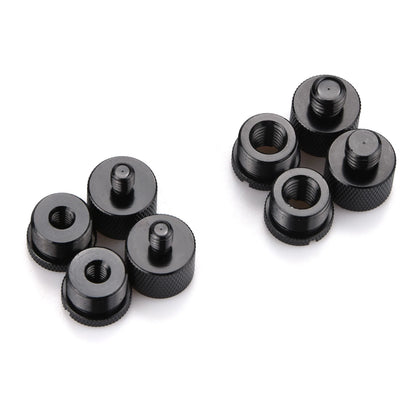 5/8 Female To 3/8 Male,1/4 Female To 5/8 Male Mic Thread Screw Adapter Kits 8*