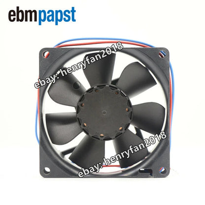 Ebmpapst 4412FM Axial Fan DC 12V 3W 250mA 120*120*25MM 2-wires Papst Cooling Fan