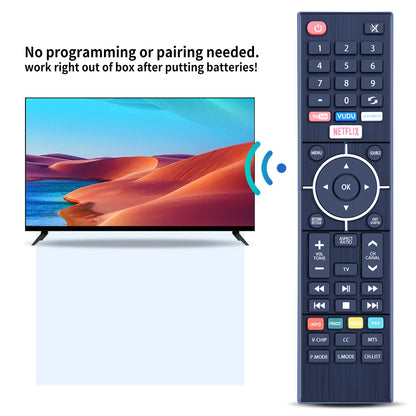 Remote Control For Westinghouse Smart TV WD40FB2530 WE50UB4417 WE55UB4417