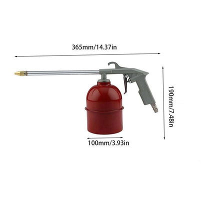 Car Oil Engine Cleaning Solvent Air Sprayer Degreaser Siphon Tool With Pot