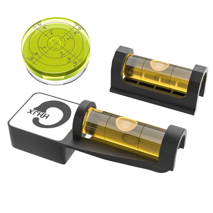 GHHJX Professional Magnetic Scope Leveling Kit Bubble Level Tool Brown