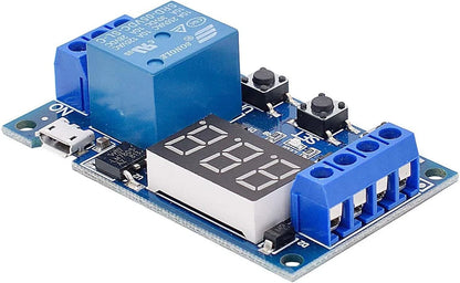 [2 Pack] DC 6-30V Timer Relay Programmable Delay Module Cycle Timer...