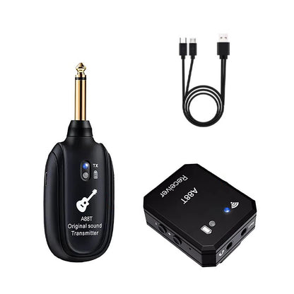 Rechargeable Wireless 2.4GHz In-Ear Monitor IEM System Transmitter Receiver Set