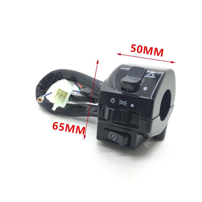Aluminum Universal E-Bike Motorcycle Handle Bar Switch Button Control 22mm 7/8"