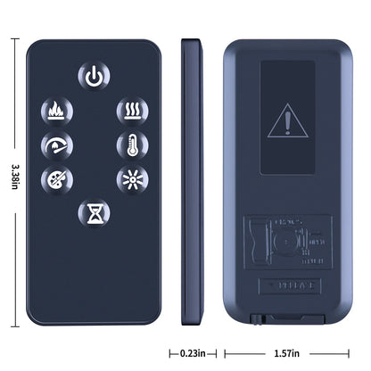 Replacement Remote Control For Dimplex Multi-Fire Plug-in Electric Firebox -
