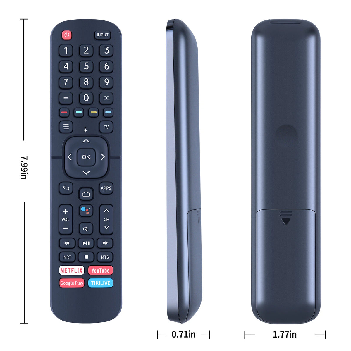 ERF2B60H Voice Remote Control For Hisense TV 43H78G 58H78G 65H78G 75H78G