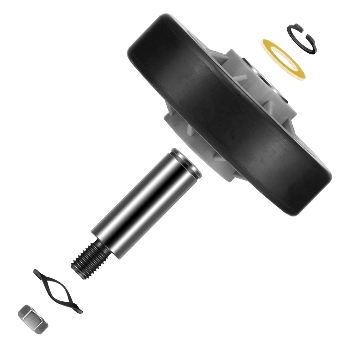 303373K Dryer Drum Support Roller, 2 PACK (Upgrade 2024) Roller Wheel Drum...