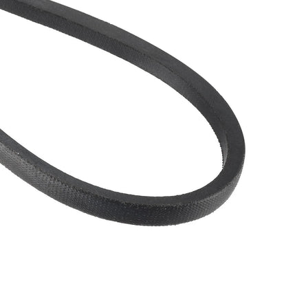 uxcell A37 Drive V-Belts 37" Inner Length 13mm Width 8mm Thick JIS 37", Black