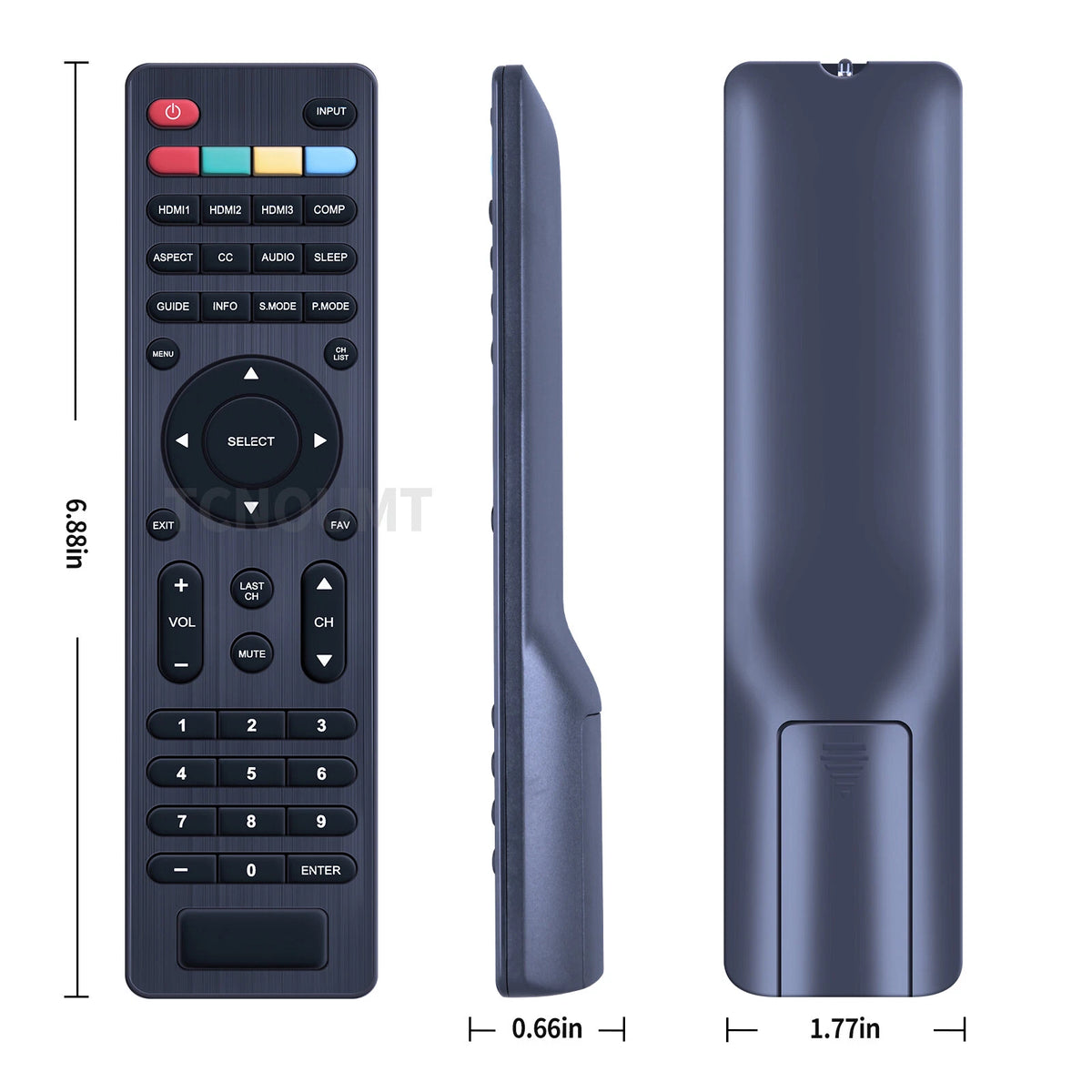 504Q4836101 Remote Control For Hitachi 4K ULTRA LED HDTV 32C11 40C301 40C311