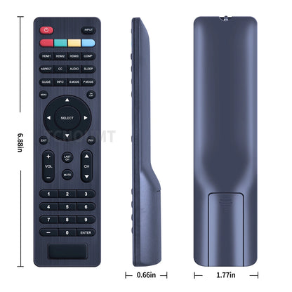 504Q4836101 Remote Control For Hitachi 4K ULTRA LED HDTV 32C11 40C301 40C311