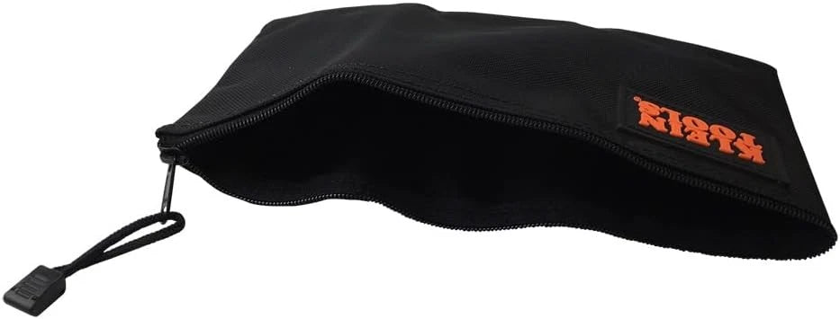 Klein Tools 5139B Zipper Bag, Cordura Nylon Tool Pouch 12-1/2-Inch, Black