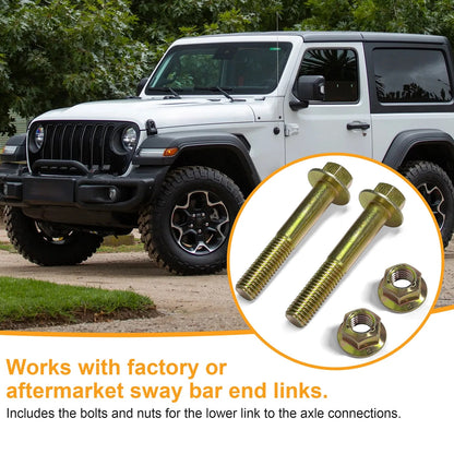 6104242AA, 6104718AA M12x1.50 Hex Bolt for Jeep Wrangler JL, JK & Gladiator JT