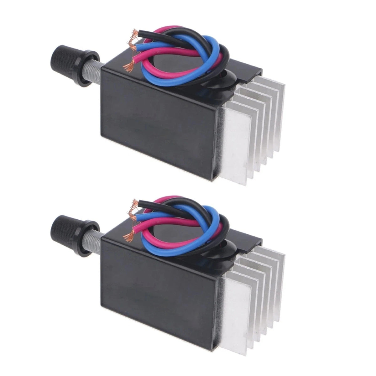 2x DC12V/24V 10A PWM Motor Speed Control Module for Fan Defrost Heater Unit