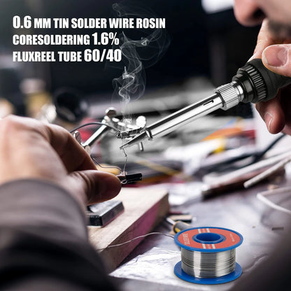 Soldering Iron Kit, 60W with 5pc Interchangeable 10 in 1