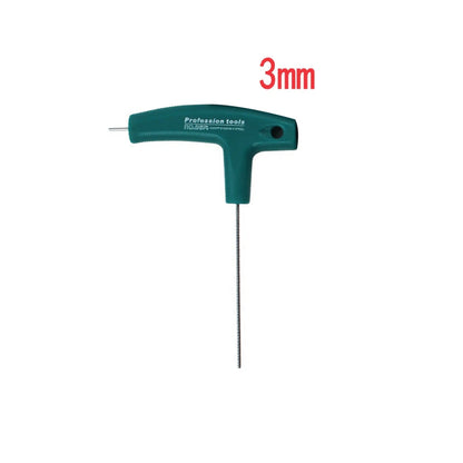 3mm T-Handle Hex Allen Key Screwdriver Assortment Universal Wrench Tool z