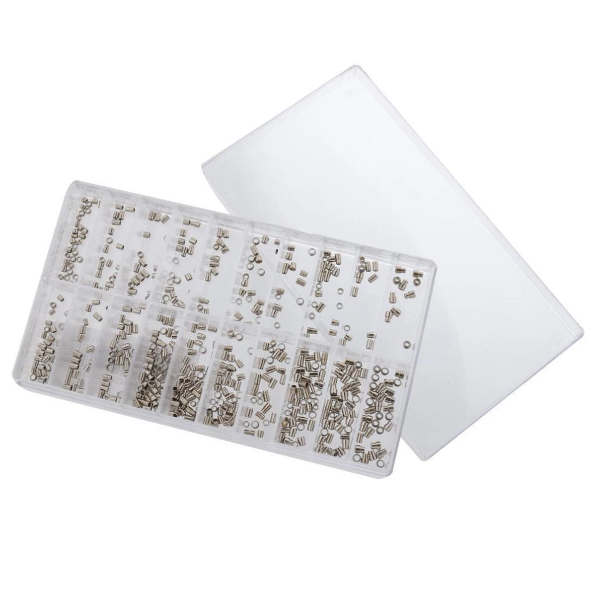 500Pcs/Set Assorted Mixed Size Watch Case Crown Tube Repair Replacement Part A