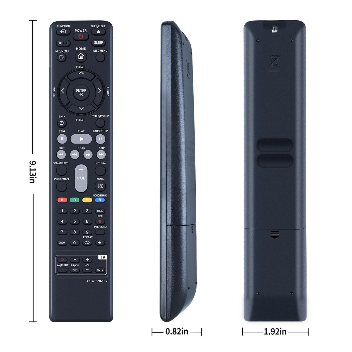 AKB73596102 Remote Control For LG Player BH6820SW BH6720S BH6720SMW