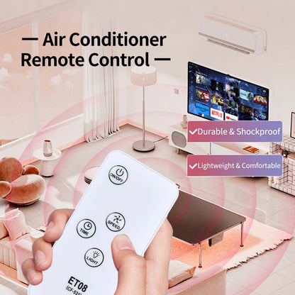 ET08 CF-531 Remote Control For JOUJBAIL / vidihill Portable Air Conditioner