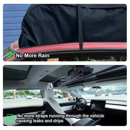 6pcs Rooftop Cargo Tie Down Hook Straps, Car Roof Carrier Door Hooks...