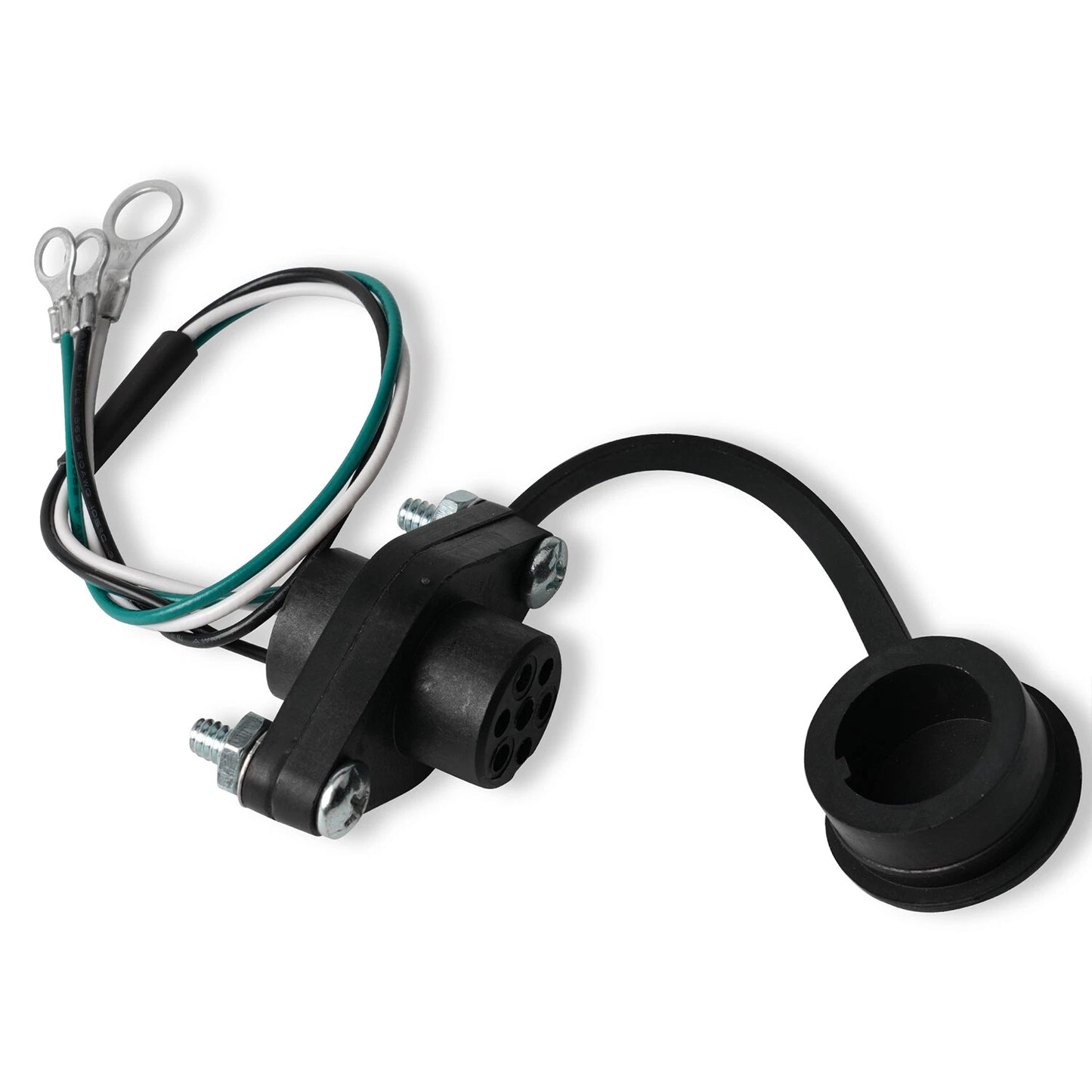 3-Wire Truck Winches Hand Remote Control Socket Push-in Plug Harness 16296