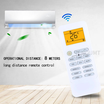 Air Conditioning Remote Control For TCL 190424(XHY-S) With backlight
