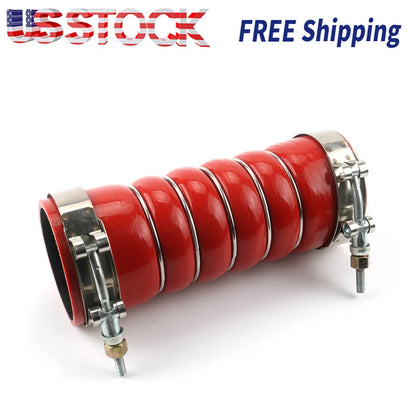 Cummins Exhaust Outlet Silicone Hose W/ Clamps Replaces OEM # 3684238