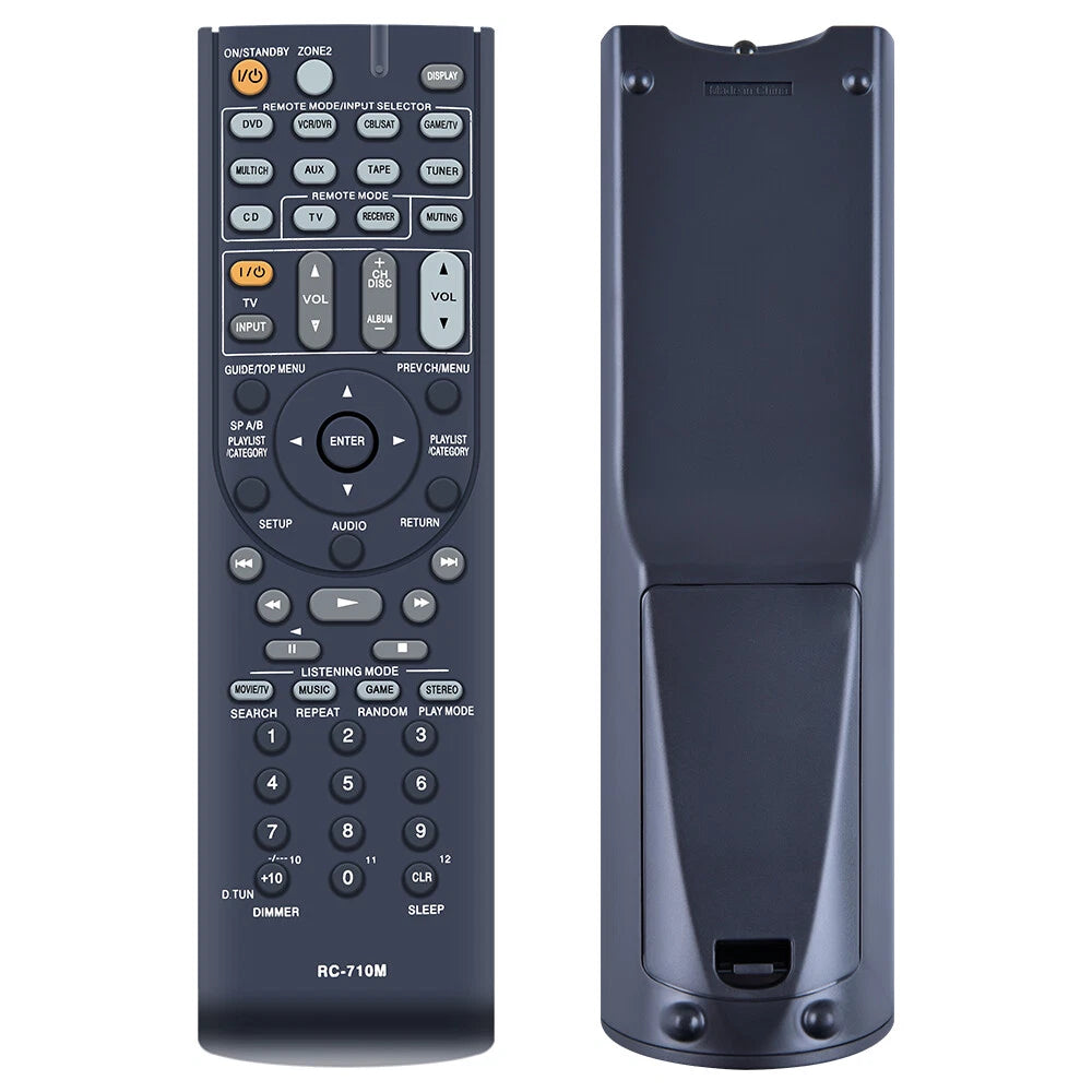 RC-710M Remote Control For Onkyo AV Receiver TX-SR606 TX-SR606S HT-S7100