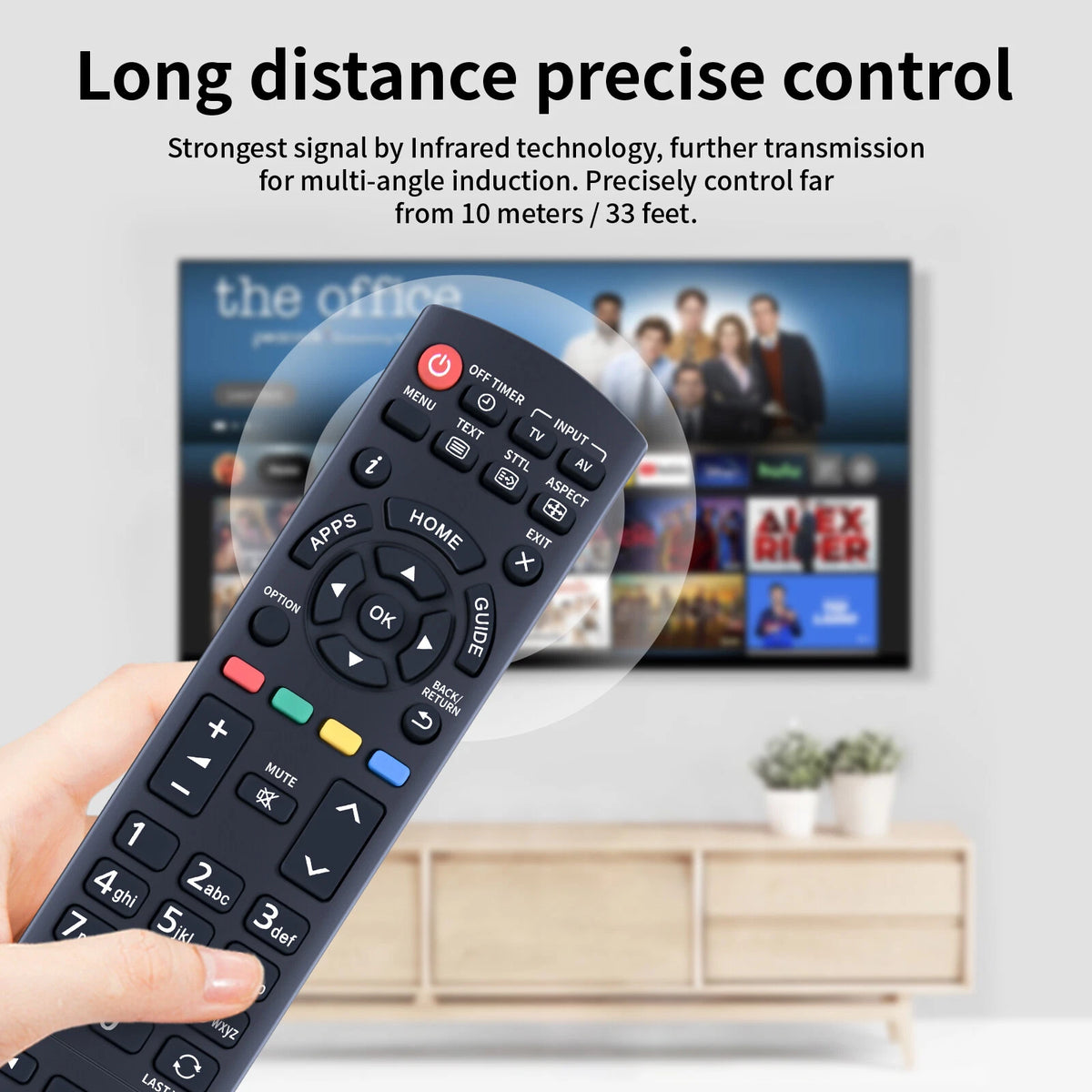 N2QAYB000830 Remote Control For Panasonic TV TX-L32E6B TX-L39E6B TX-L50E6B