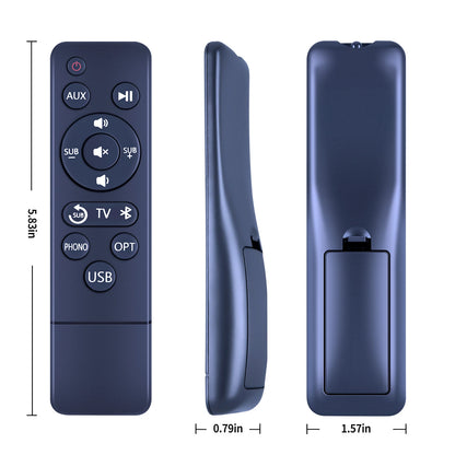 Replacement Remote Control Compatible For Klipsch The Fives Powered Speakers