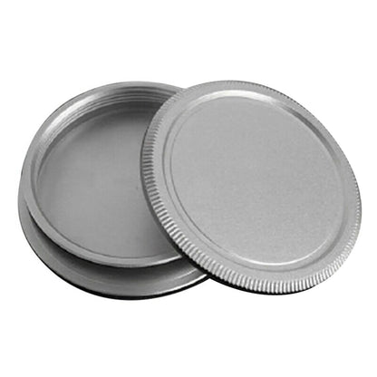 Aluminum Alloy Body Cap & Lens Rear Cap Cover Screw Mount For Leica M39 L39