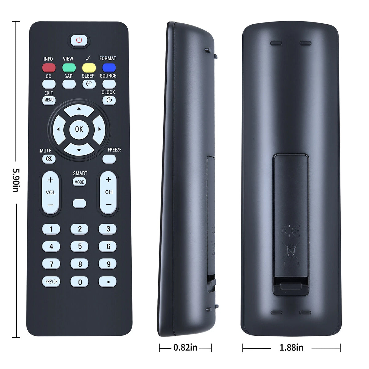 RC2023624/01B For Magnavox TV Remote Control 19PFL3403D/27 26PFL5302D