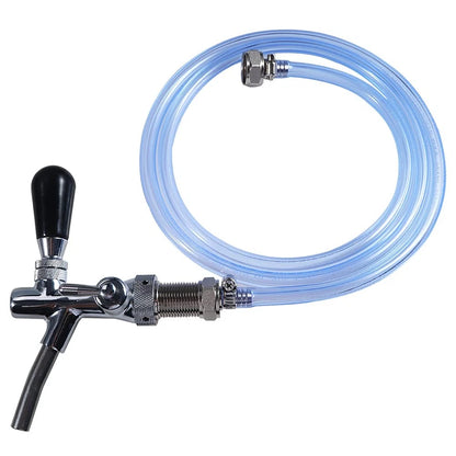 Draft Beer Line with Connectors - LUCKEG  Food Grade One Size, Clear