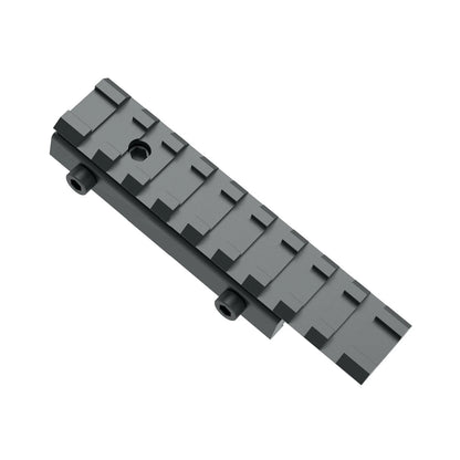 Sniper DV11 3/8" to 7/8" Dovetail Picatinny Adapter Mount, Low Black