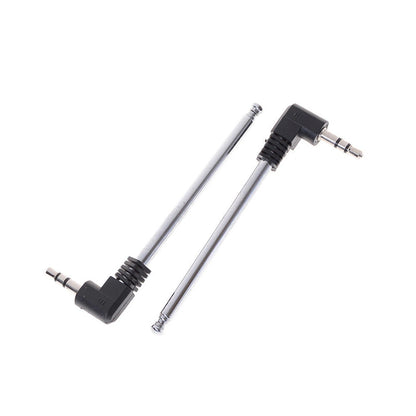 2PCS  3.5mm FM Radio Telescopic Antenna for Mobile Phone Radio Speaker