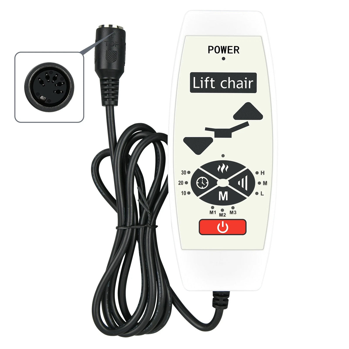 5 Pin Plug Recliner Replacement Controller for Recliner Lifting Chair