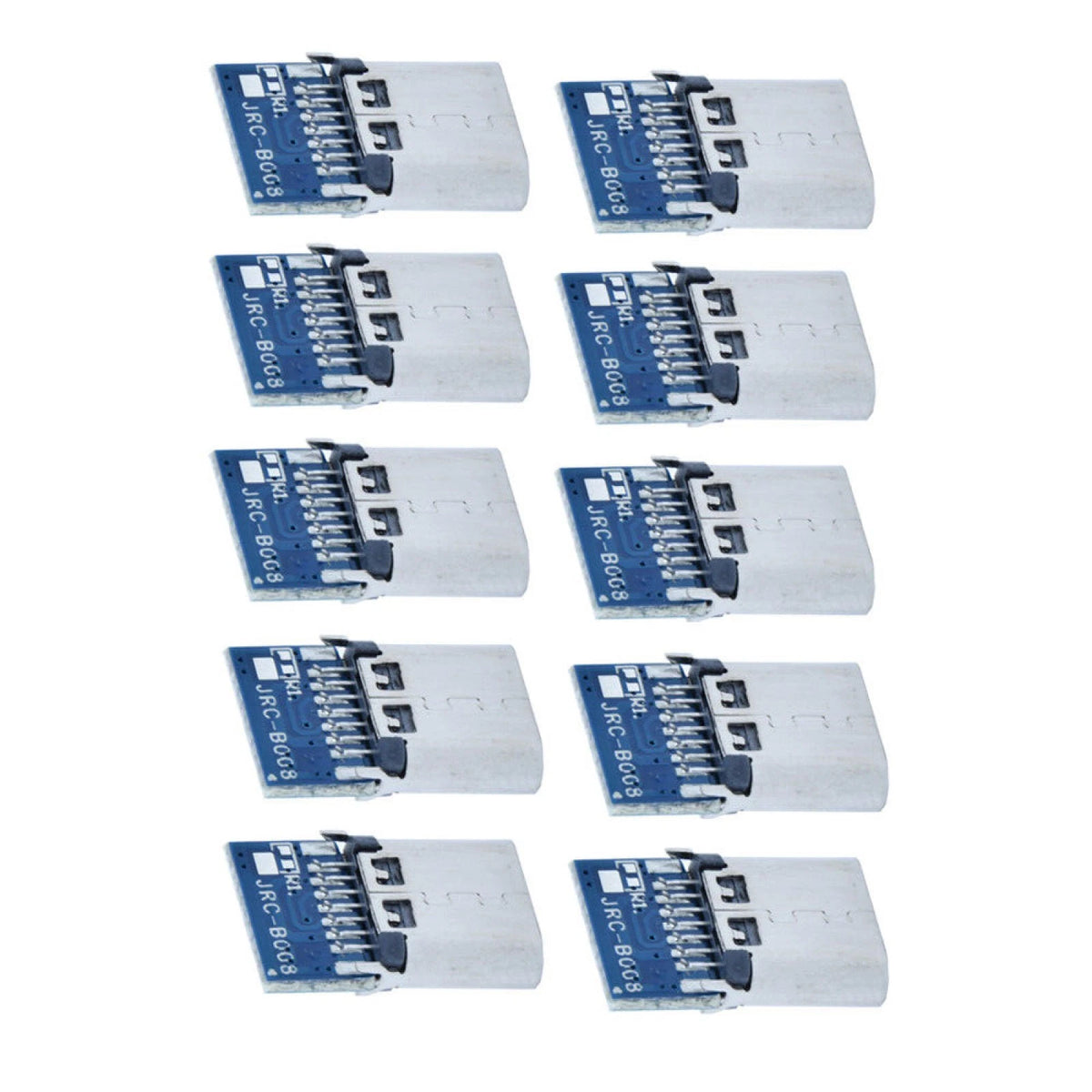 10Pcs USB Type-C 14 pin Connector Breakout P-CB Board Female Socket Type-C 2.0 m