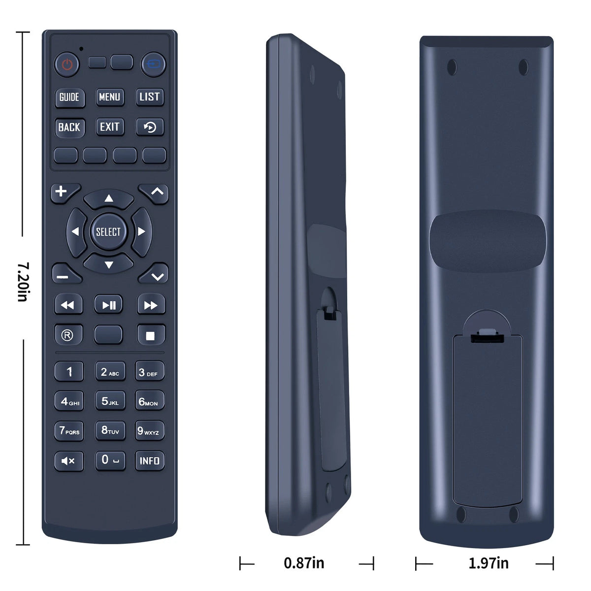 Remote Control For SKY RCVXM-O Ultra HD 4K TV Box without Voice