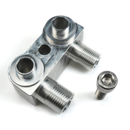 Adapter fitting CNC Machined For LSX LS1 Swap  AC Compressor