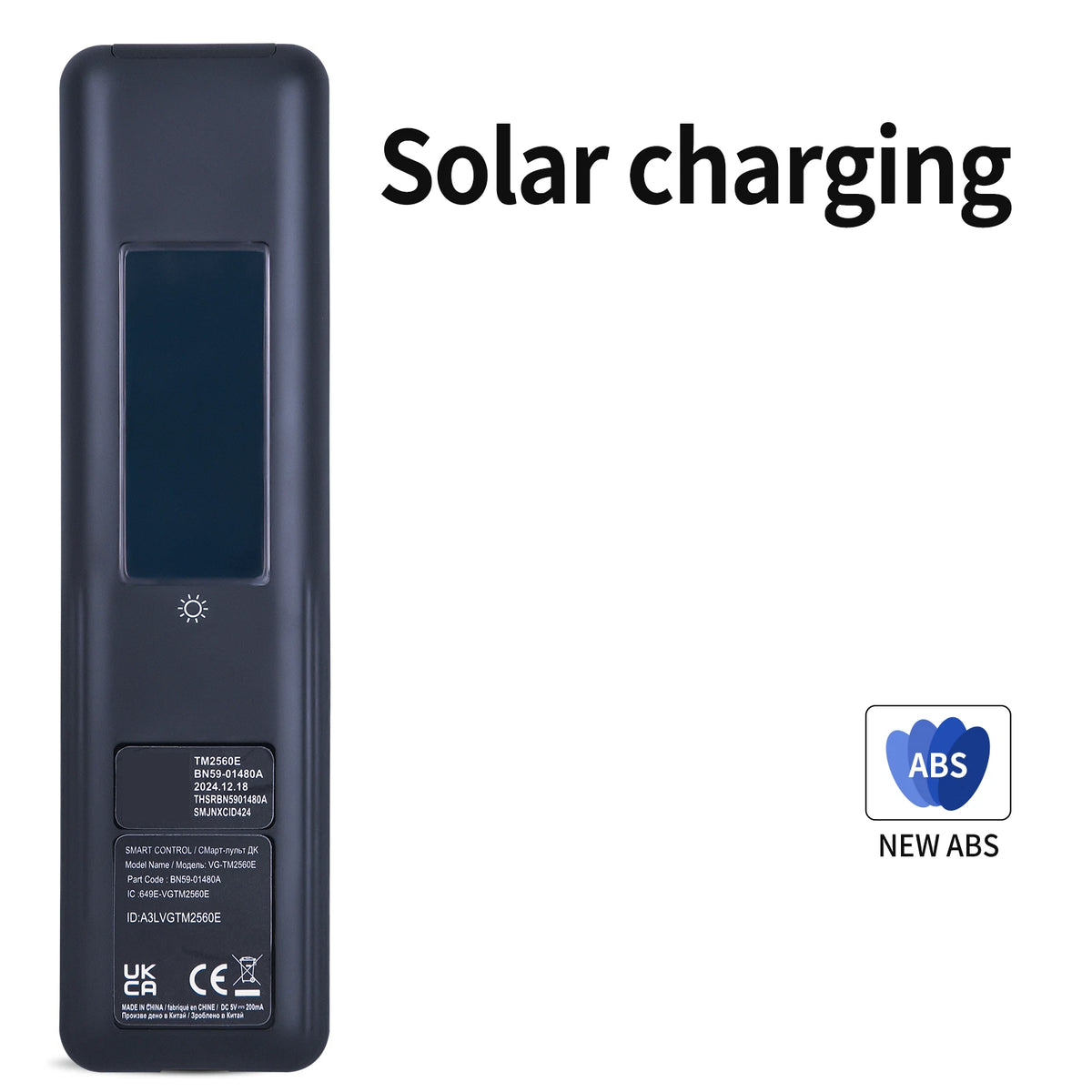 BN59-01480A Solar Cell Voice Remote Control For Samsung QLED Smart TV