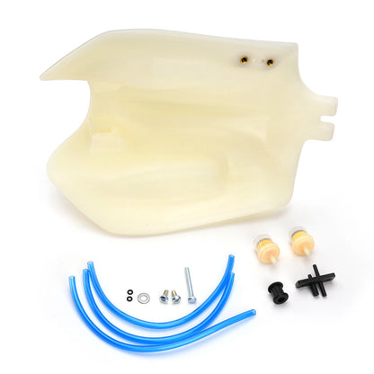 Fuel Tank Gas Tank for 1985-1986 Honda TRX125 Fourtrax 125 Plastic White