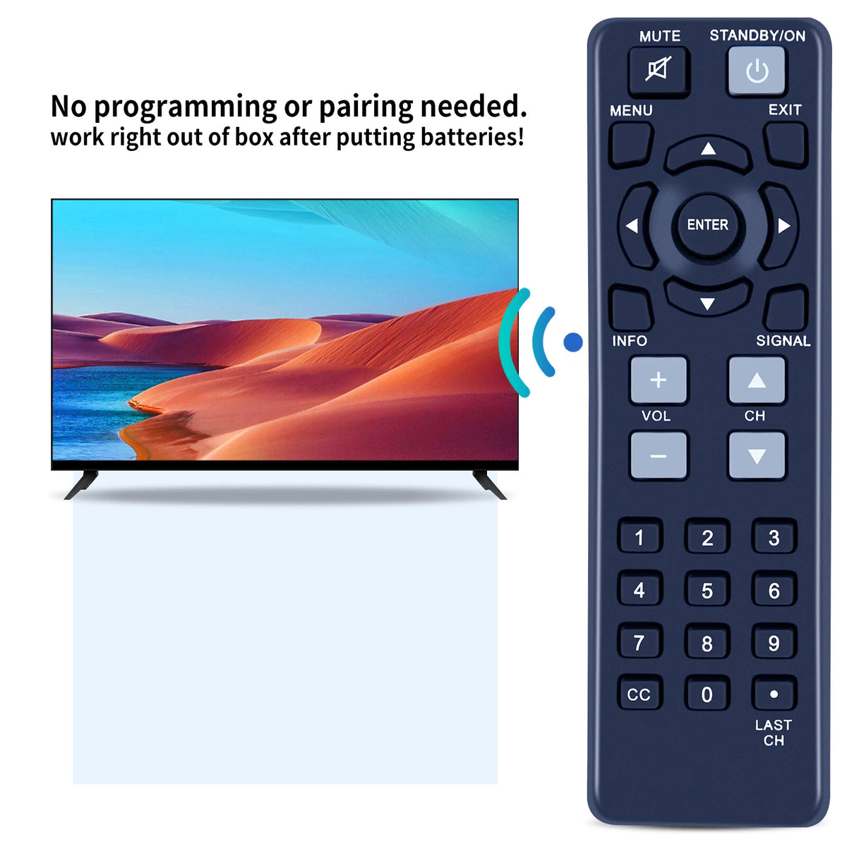 Remote Control For Venturer LCD Digital TV PLV7615H PLV16070 PLV16100