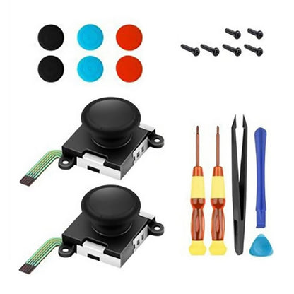 19Pcs 3D Joystick Analog Thumb Stick Pry Tools For Nintendo Switch Lite Joy-Con