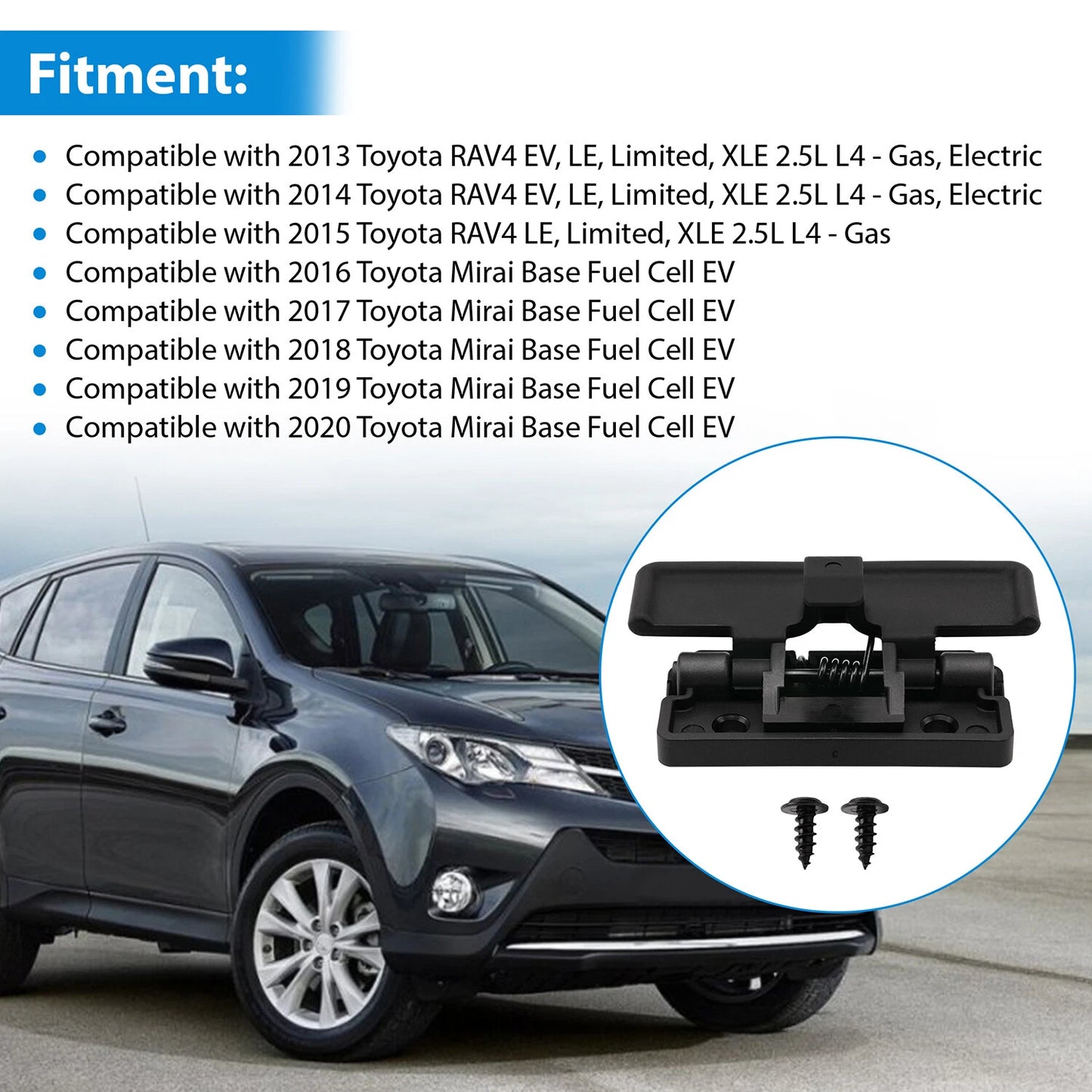 Armrest Center Console Latch For Toyota RAV4 LE XLE Limited 2013-15 58908-0R030