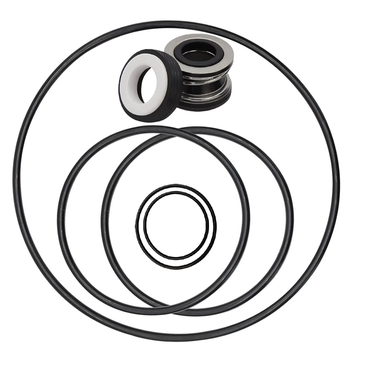 O-Ring Rebuild Repair Kit Compatible with P-entair Challenger GO-KIT5 black