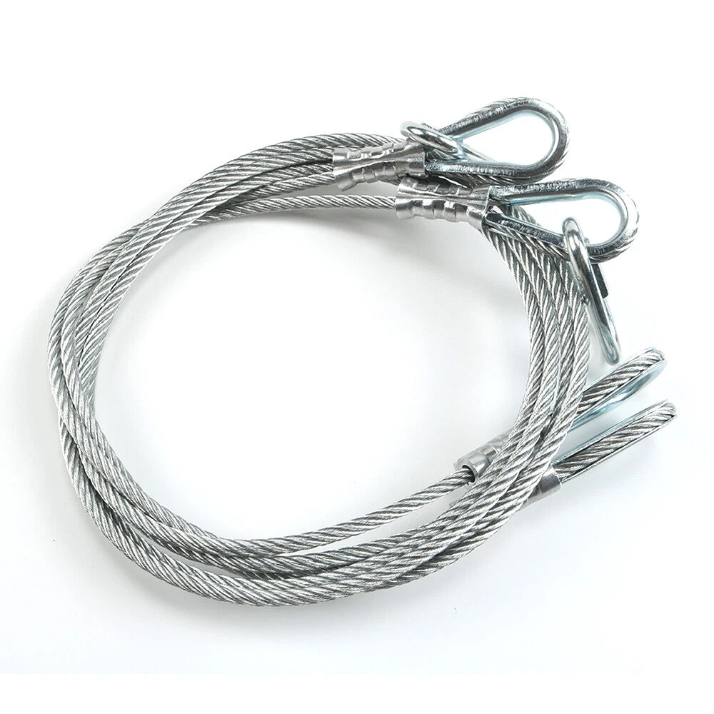 Cables for Trailer Gate Lift with EZ Spring Clips 2 Pieces 125542