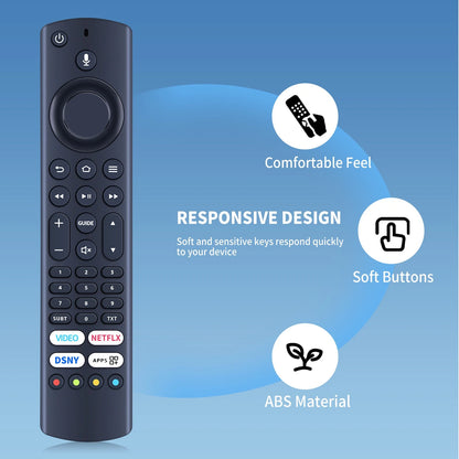 Replacement Remote Control For Toshiba 32 Inch Fire TV 32WF3F63DAZ