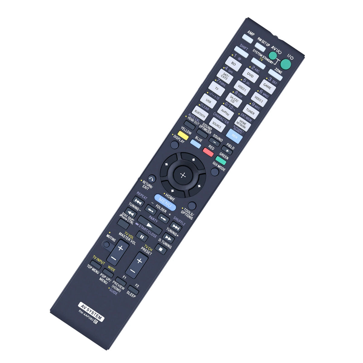 RM-AAP080 Replacement Remote Control For Sony AV Receiver