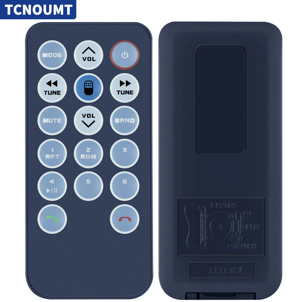Replacement Remote Control For Dual XDCPA9BT XDCP97BT ACPM6628BT DMCPA79BT